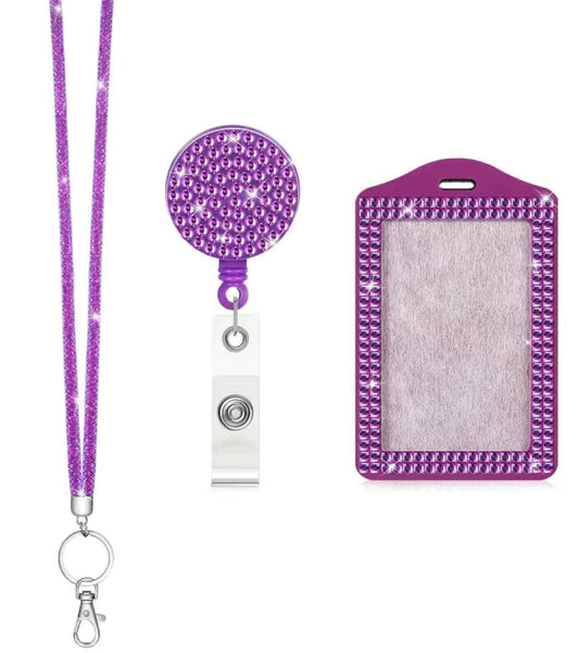Bling Badge Holder