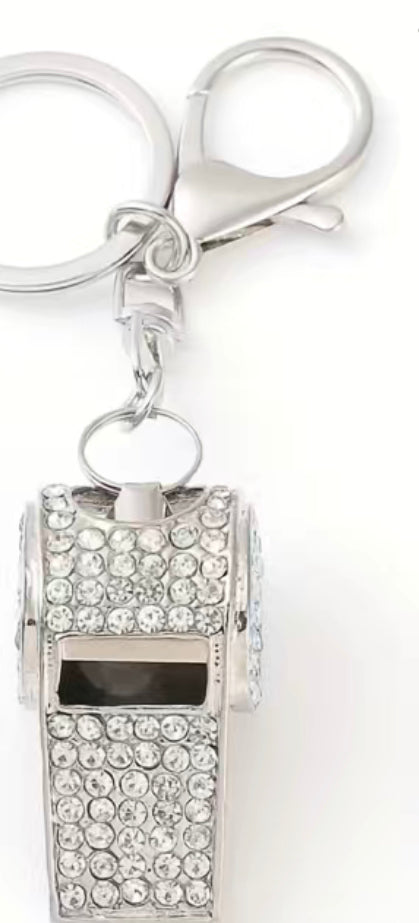 Bling Whistle Keychain